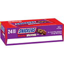 スニッカーズ ピーナッツ ブラウニー スクエア フルサイズ チョコレート キャンディ 바、34g (24 個パック) SNICKERS Peanut Brownie Squares Full Size Chocolate Candy Bar, 1.2 oz (Pack of 24)