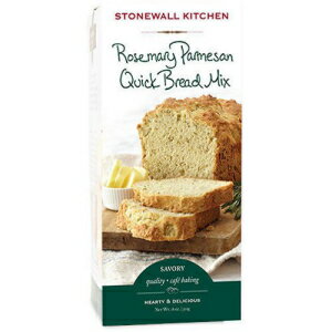 Stonewall Kitchen ローズマリー パルメザン クイック ブレッド ミックス、510.3g Stonewall Kitchen Rosemary Parmesan Quick Bread Mix, 18 oz