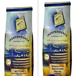 Generic Independence coffee bundle. Pecan and dark roast ground 12 oz bags. DMC SPOON included. Coffee favorites in 1 bundle.