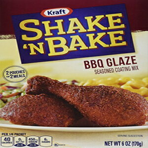 Kraft Shake N Bake BBQ Glaze Seasoned Coating Mix by Kraft Kraft Shake N Bake BBQ Glaze Seasoned Coating Mix by Kraft