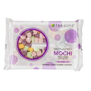 Tea Zone 10.6 oz Rainbow Mini Mochi, 25 Count