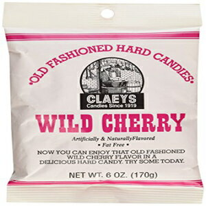 YANKEETRADERS Claeys Wild Cherry Sanded Candy Drops ~ 2 Lbs ~ Old Fashioned Flavor