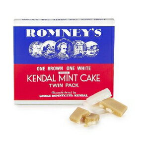 楽天Glomarketロムニーズ オブ ケンダル ケンダル ミント ケーキ ブラウン 170g / 5.98oz & ホワイト 170g / 5.98oz ツインパック x1 ROMNEY'S OF KENDAL Kendal Mint Cake BROWN 170g / 5.98oz & WHITE 170g / 5.98oz Twin Pack x1