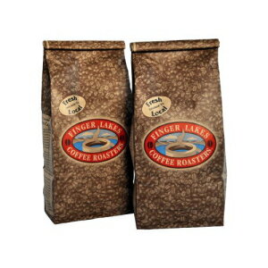 楽天GlomarketFinger Lakes Coffee Roasters、チョコレートラズベリークリームコーヒー、粉砕、16オンスバッグ（2個パック） Finger Lakes Coffee Roasters, Chocolate Raspberry Cream Coffee, Ground, 16-ounce bags （pack of two）