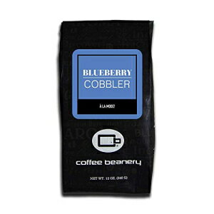 ブルーベリーコブラーフレーバーコーヒー、スペシャルティアラビカコーヒー、ミディアムロースト、12オンス、ベリーファイン Blueberry Cobbler Flavored Coffee, Specialty Arabica Coffee, Medium Roast, 12 ounce, Very Fine