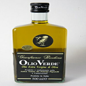 オーリオ ヴェルデ エクストラバージン オリーブオイル 479.1g (3本入) Olio Verde Gianfranco Becchina's Olio Verde Extra Virgin Olive Oil 16.9oz (Pack of 3)