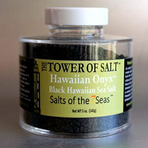 Salts of the 7 Seas, LLC Hawaiian Onyx Salt in a Stacker Jar