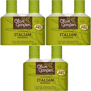 2/24オンスパック オリーブガーデンシグネチャーイタリアンドレッシング (オリジナルバージョン) (オリジナルバージョン) 3個パック 2/24oz Pack Olive Garden Signature Italian Dressing (Original Version) (Original Version) Pack of 3