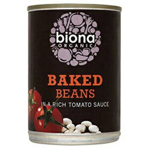 Biona Organic - ベイクドビーンズのトマトソース缶詰 - 400g Biona Organic - Canned Baked Beans in Tomato Sauce - 400g