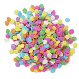 Dress My Cupcake Decorating Edible Cake and Cookie Confetti Sprinkles Bulk, Pastel Sequins Confetti, 5-Pound