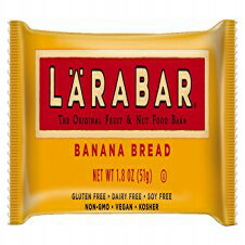 Lara바 グルテンフリー 바、バナナブレッド、45.4g 바 (16개입) Food Should Taste Good Larabar Gluten Free Bar, Banana Bread, 1.6 oz Bars (16 Count)