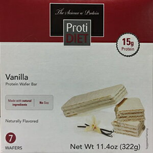 Being Well Essentials Proti Diet Protien Wafer Bar - box of 7 - 15g protein (VANILLA)