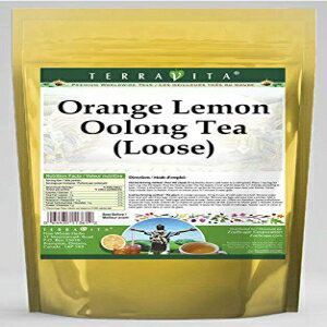 オレンジ レモン ウーロン茶 (ルース) (4 オンス、ZIN: 537418) - 2 パック Orange Lemon Oolong Tea (Loose) (4 oz, ZIN: 537418) - 2 Pack