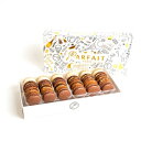 Le Parfait Paris: Chocolate Lovers French Macarons - Gourmet Desserts Snack Box for Baby Shower, Birthdays, Mother’s Day, Anniversary - Gift Box of 24 Assorted Macaroons - Baked and Delivered Fresh