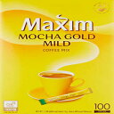 楽天Glomarketマキシム モカ ゴールド マイルド コーヒー ミックス 12g X 100個 （2.64 ポンド） Maxim Mocha Gold Mild Coffee Mix 12g X 100pc （2.64 Pound）