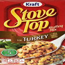 クラフトストーブトップターキースタッフィングミックス（3パック）6オンスボックス Kraft Stove Top Turkey Stuffing Mix (Pack of 3) 6 oz Boxes