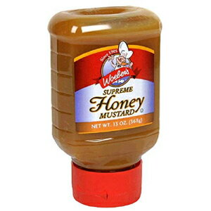 Woeber's Supreme ハニーマスタード、368.5g 6個 (2211.3g)、6個パック Woeber's Supreme Honey Mustard, Six 13-Ounce Units (78-Ounces),Pack of 6