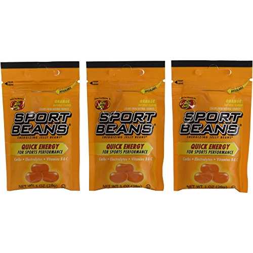 Jelly Belly オレンジ スポーツビーンズ、1 オンス (24 パック) Jelly Belly Orange Sport Beans, 1-Ou..