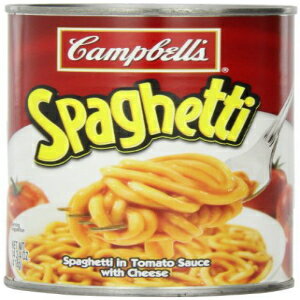 楽天Glomarketキャンベルズ チーズ入りトマトソーススパゲッティ、14.75 オンス （12 個パック） Campbell's Spaghetti in Tomato Sauce with Cheese, 14.75 Ounce （Pack of 12）