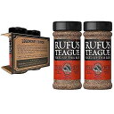 ルーファス ティーグ - ステーキ ラブ - プレミアム BBQ ラブ - 6.2 オンス ボトル - 2 パック Rufus Teague - Steak Rub - Premium BBQ Rub - 6.2oz Bottles - 2 Pack