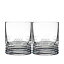 եɥԡ֥륪ɥեåɥ饹2ĥå Waterford Ogham Peace Double Old Fashioned Glasses, Set of 2