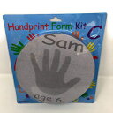 大きな手または足跡は幼児幼児の子供と大人のために型を保ちます Handprint Form Kit Large Hand Or Foot Print Keep Sake Mold For Infant Toddlers Children And Adults