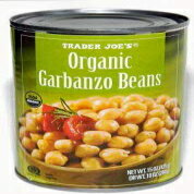 g[_[W[Y I[KjbN Ђ悱 d 15.5 IX (439g) - 2 pbN Trader Joe's Organic Garbanzo Beans NET WT.15.5 OZ (439g) - 2-PACK