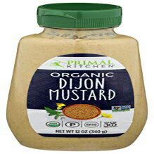 Primal Kitchen オーガニック ディジョン マスタード 12オンス Primal Kitchen Organic Dijon Mustard, 12 OZ