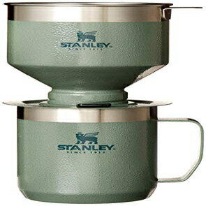 Stanley The Camp |AI[o[R[q[[J[ZbgAXeXX`[tB^[AƒItBX̃R[q[ Stanley The Camp Pour Over Coffee Maker Set, Stainless Steel Filter, In Home or Office Coffee Brewing