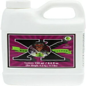 0.25 リットル Advanced Nutrients 2340-12 バドファクター X 肥料 250 mL 0.25 リットル ブラウン/A 0.25 Liter, Advanced Nutrients 2340-12 Bud Factor X Fertilizer, 250 mL, 0.25 Liter, Brown/A