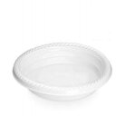 Basix 使い捨てプラスチックプレート 電子レンジ対応 9 インチ ホワイト 2 パック (200 プレート) Basix Disposable Plastic Plates Microwave Safe 9-Inch, White 2 Packs (200 Plates)