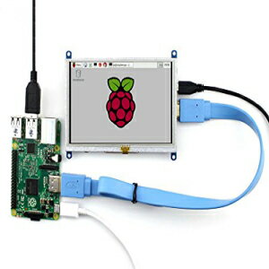 Waveshare 5 インチ TFT 抵抗膜式タッチ スクリーン ディスプレイ モジュール HDMI インターフェイス Rapsberry pi A/A+/B/B+/2 B/3 B & Banana pi & Beaglebone Black 用画像を提供さまざまなシステムをサポート Waveshare 5inch TFT Resistive