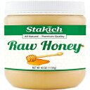 Stakich I - AHAMAR[V - 40 IX Stakich Raw Honey - Pure, Unprocessed, Unheated, Kosher - 40 Ounce