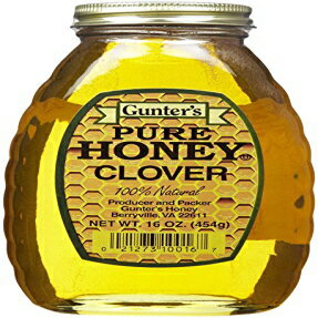 ガンタークローバーハニー、16オンス Gunter Clover Honey, 16 oz