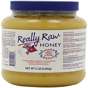 5オンス 本当に生の蜂蜜 完全に未加工 5ポンド 5 Ounce, Really Raw Honey, Totally Unprocessed, 5-Pound