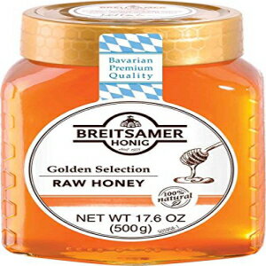 uCgU}[ S[f ZNV nj[ W[A17.6 IX (6 pbN) Breitsamer Golden Selection Honey Jar, 17.6 Ounce (Pack of 6)