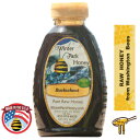 生そば蜂蜜 16 オンス (天然、純粋、未加工、無濾過の蜂蜜