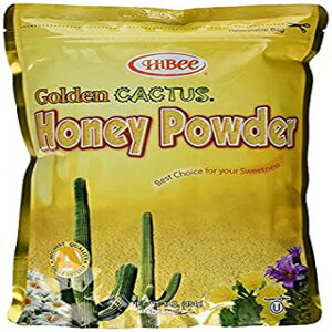 1ポンド（1パック）、HiBee-ゴールデンサボテンハニーパウダー16オンス（1パック） yshealth 1 Pound (Pack of 1), HiBee-Golden Cactus Honey Powder 16oz (1 pack)