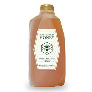 5ݥ 100% ̵ɲ˪̪ - ꥫԥ奢ϥˡ 5 lbs. 100% Raw& Unfiltered Gallberry Honey - American Made by Pure Southern Honey