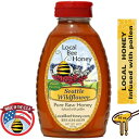 [Jr[nj[-Ȑ̂߂ĂȂVAg[JCht[nj[i16IXj Local Bee Honey - Pure Raw Unfiltered Seattle Local Wildflower Honey (16oz)