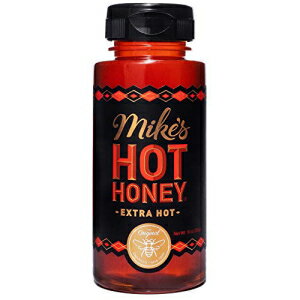 マイクズ ホット ハニー - エクストラ ホット 10 オンス イージー ポア ボトル (1 パック) 特別なキック 甘味と熱さを備えたホットハニー 100 純粋な蜂蜜 常温保存可能 グルテンフリー 古生物に優しい 単なるソース以上のものです。ホットハニー