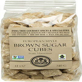 India Tree ブラウン シュガー キューブ、12 オンス India Tree Brown Sugar Cubes, 12 oz