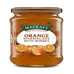 マッケイズ オレンジマーマレードウィスキー入り 12オンス MACKAYS Orange Marmalade With Whisky, 12 Ounce