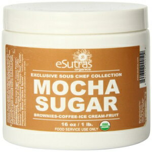 Esutras Organics シュガー、モカ、16 オンス Esutras Organics Sugar, Mocha, 16 Ounce