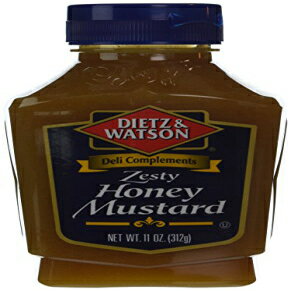 Dietz & Watson, Deli ComplimentsA[XeB nj[ }X^[hA11 IX {g (2 pbN) Dietz & Watson, Deli Compliments, Zesty Honey Mustard, 11oz Bottle (Pack of 2)