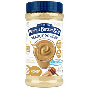 ピーナッツバター＆カンパニー ハニーピーナッツパウダー、グルテンフリー、6.5オンス瓶（2個パック） Peanut Butter & Co. Honey Pean..