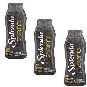 楽天Glomarketスプレンダ ゼロ液体甘味料 （3 パック） SPLENDA ZERO LIQUID SWEETENER （3 Pack）