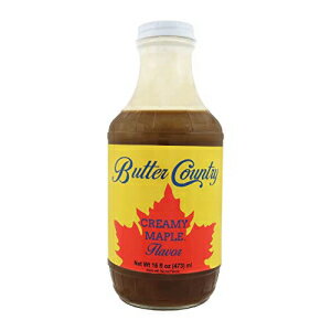 󥯥롦ܥ֥Хȥ꡼Υå꡼ߡХߥ륯åץ᡼ץե졼С 16 fl oz/1 ѥå Rich &Creamy Buttermilk Syrup Maple Flavor by Uncle Bob's Butter Country 16 fl oz/1 Pack