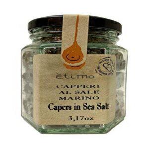 C3.17IX̃GeBpeb[AP[p[ Etimo Pantelleria Capers in Sea Salt 3.17 Ounces