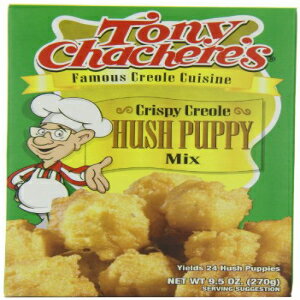 Tony Chachere's クレオール ハッシュ パピー ミックス、9.5 オンス バッグ (12 個パック) Tony Chachere's Creole Hush Puppy Mix, 9...